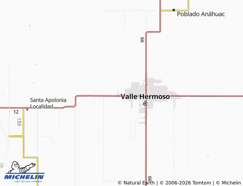 Mapa MICHELIN Primavera - ViaMichelin