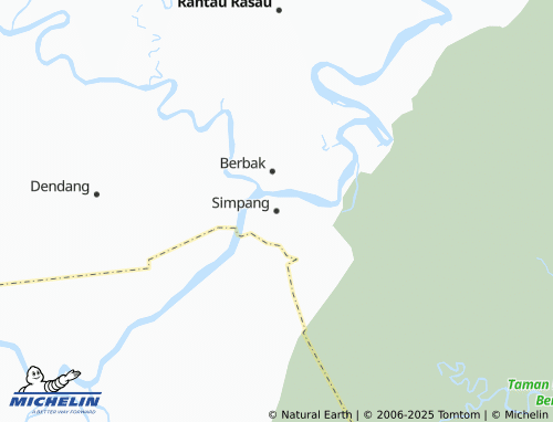 MICHELIN Simpang map - ViaMichelin