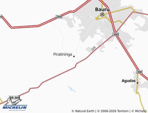 Mappa MICHELIN Piratininga - ViaMichelin