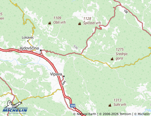 Kaart MICHELIN Sanabor - ViaMichelin