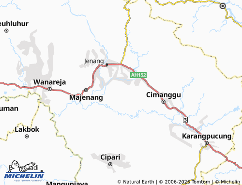 Carte MICHELIN Padangsari - ViaMichelin