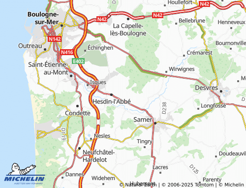 Mapa MICHELIN La Fontaine du Bouza - ViaMichelin