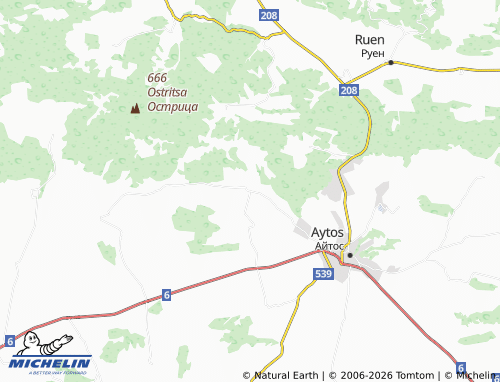 Mappa MICHELIN Karageorgievo - ViaMichelin
