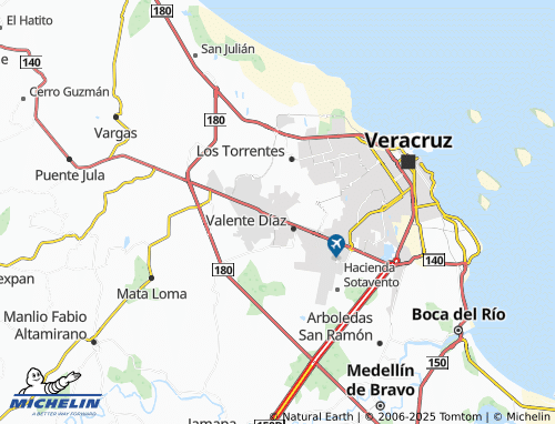 MICHELIN Bosques I y II map - ViaMichelin