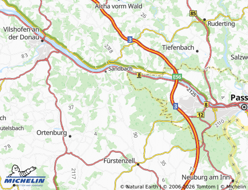 Mappa MICHELIN Primsdobl - ViaMichelin