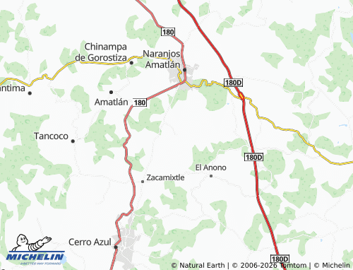 Mappa MICHELIN Galeana - ViaMichelin