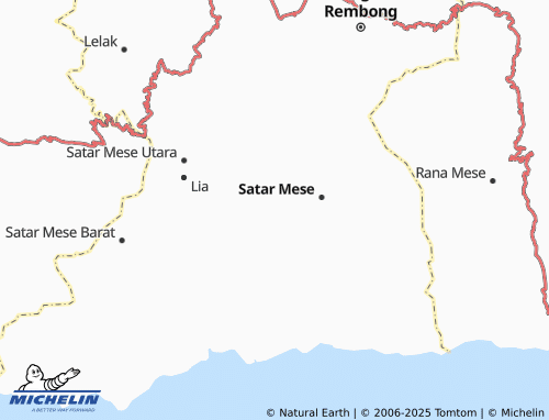 MICHELIN Ponggeok map - ViaMichelin