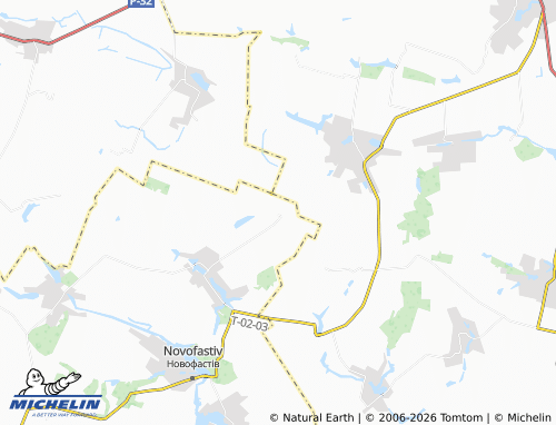 Mappa MICHELIN Ozerna - ViaMichelin