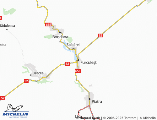 MICHELIN Furculești map - ViaMichelin