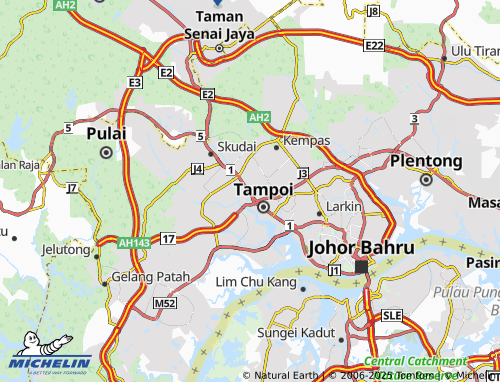 MICHELIN Taman Dato Penggawa Barat map - ViaMichelin