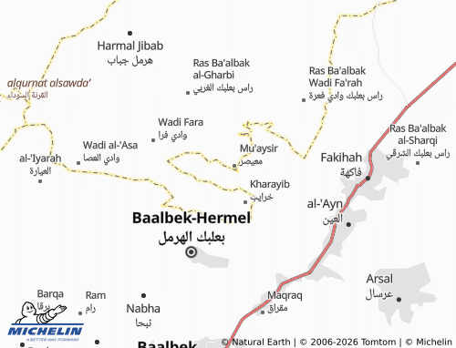 Mappa MICHELIN Halbata - ViaMichelin