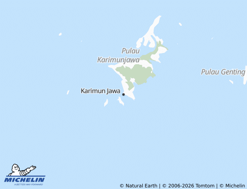 MICHELIN Karimun Jawa map - ViaMichelin