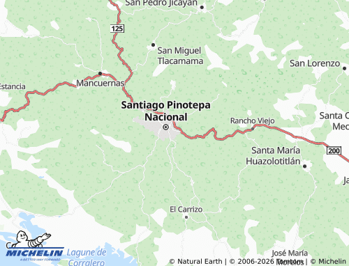 Mappa MICHELIN Vicente Guerrero - ViaMichelin