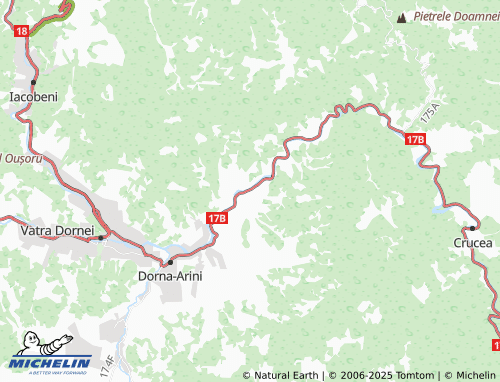 MICHELIN Rusca map - ViaMichelin
