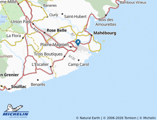 MICHELIN Camp Carol map - ViaMichelin