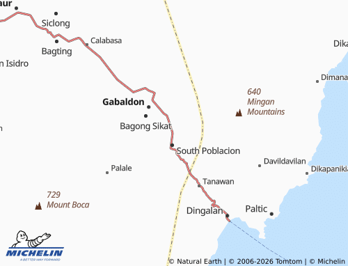 MICHELIN Pantoc map - ViaMichelin