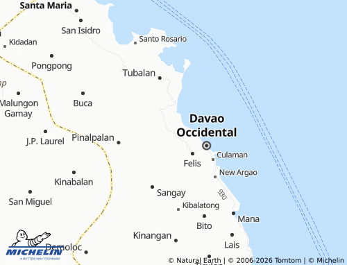 MICHELIN Kidalapong map - ViaMichelin