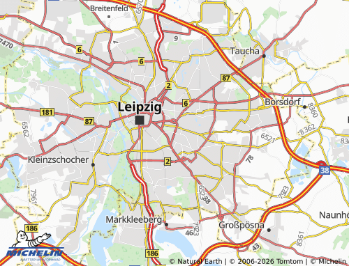 MICHELIN Reudnitz-Thonberg map - ViaMichelin