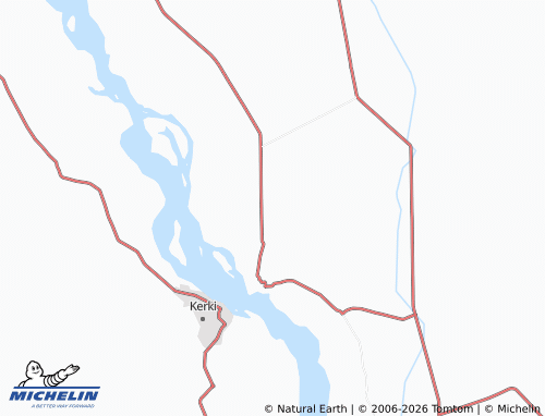 MICHELIN-Landkarte Amu-dar'ya - ViaMichelin