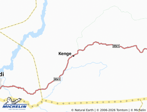 Mappa MICHELIN Kenge - ViaMichelin