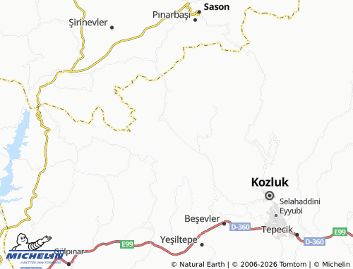 Mappa MICHELIN Yedibölük - ViaMichelin