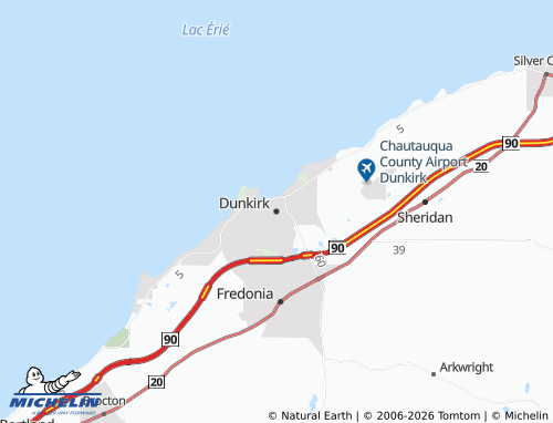 Mapa MICHELIN Dunkirk - ViaMichelin