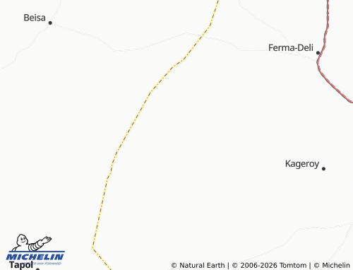 MICHELIN Ogoro map - ViaMichelin