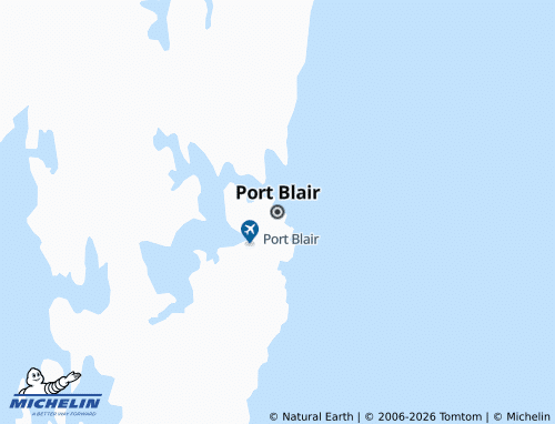 Mappa MICHELIN Port Blair - ViaMichelin