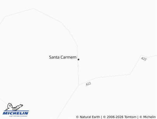 MICHELIN Santa Carmem map - ViaMichelin