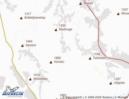 MICHELIN-Landkarte Swajane - ViaMichelin