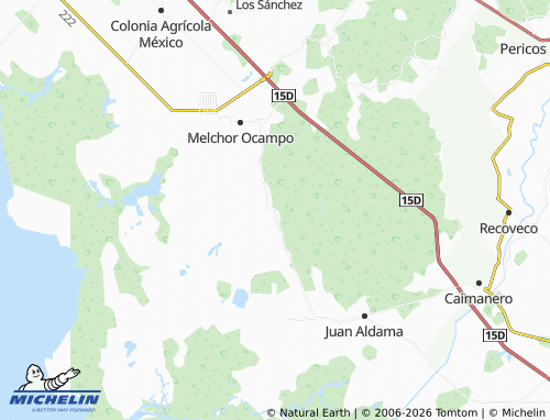 Mappa MICHELIN Colonia Ensenada - ViaMichelin