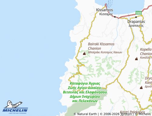 Mappa MICHELIN Sfinari - ViaMichelin