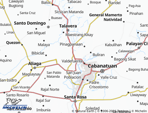 MICHELIN Umangan map - ViaMichelin