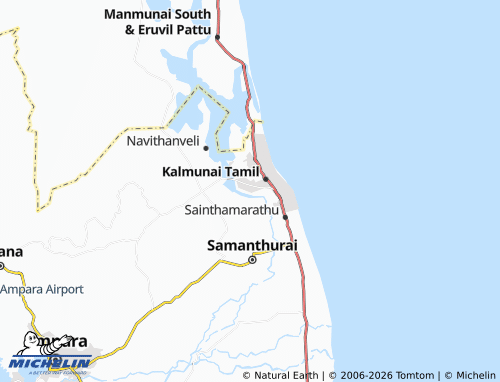 Mappa MICHELIN Natpiddimunai MD 05 - ViaMichelin