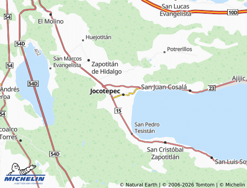 MICHELIN Centro map - ViaMichelin