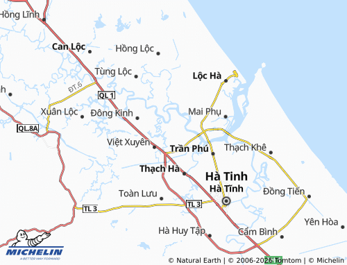 Mappa MICHELIN Thạch Sơn - ViaMichelin