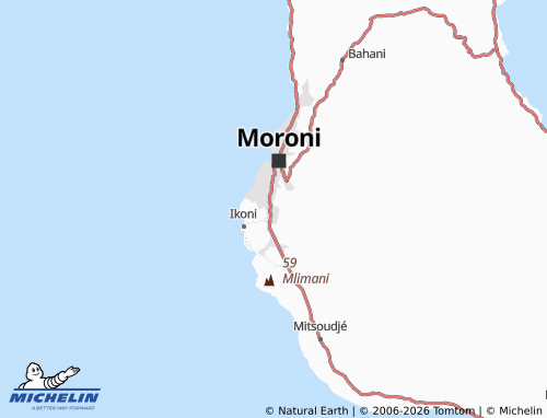 MICHELIN Mdé map - ViaMichelin