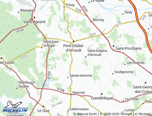 Carte MICHELIN Charnay - ViaMichelin
