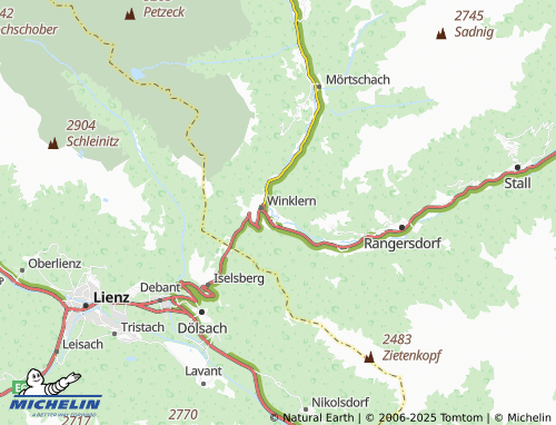 Carte MICHELIN Namlach - ViaMichelin