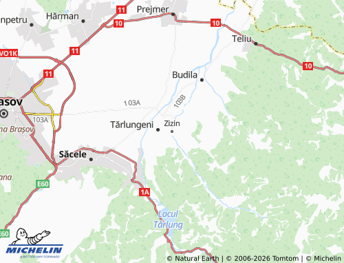 Mapa MICHELIN Zizin - ViaMichelin