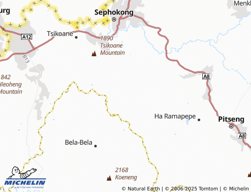 MICHELIN Ha Peete map - ViaMichelin