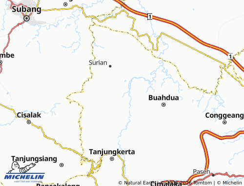 Carte MICHELIN Wanasari - ViaMichelin