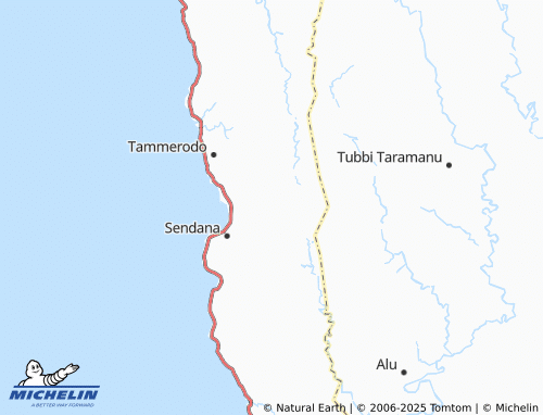 MICHELIN Banua Sendana map - ViaMichelin
