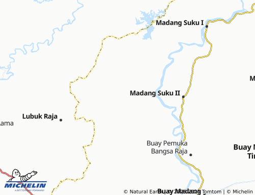 MICHELIN Madang Suku III map - ViaMichelin