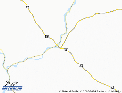 MICHELIN Gwer map - ViaMichelin