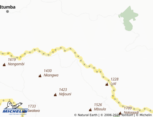 Mappa MICHELIN Fikolo Mkisi - ViaMichelin