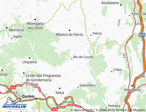 Kaart MICHELIN Casal de Baixo - ViaMichelin