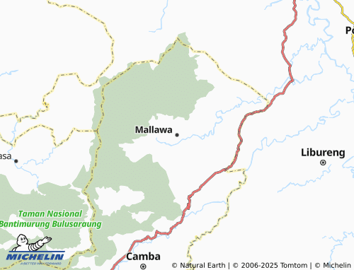 MICHELIN Mallawa map - ViaMichelin