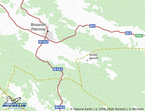 Mappa MICHELIN Bukovača - ViaMichelin