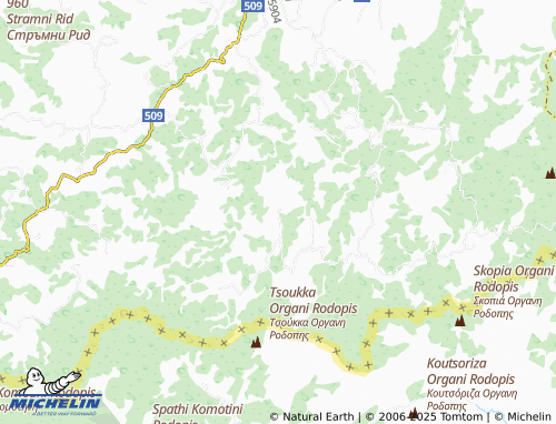 MICHELIN Malak Devesil map - ViaMichelin